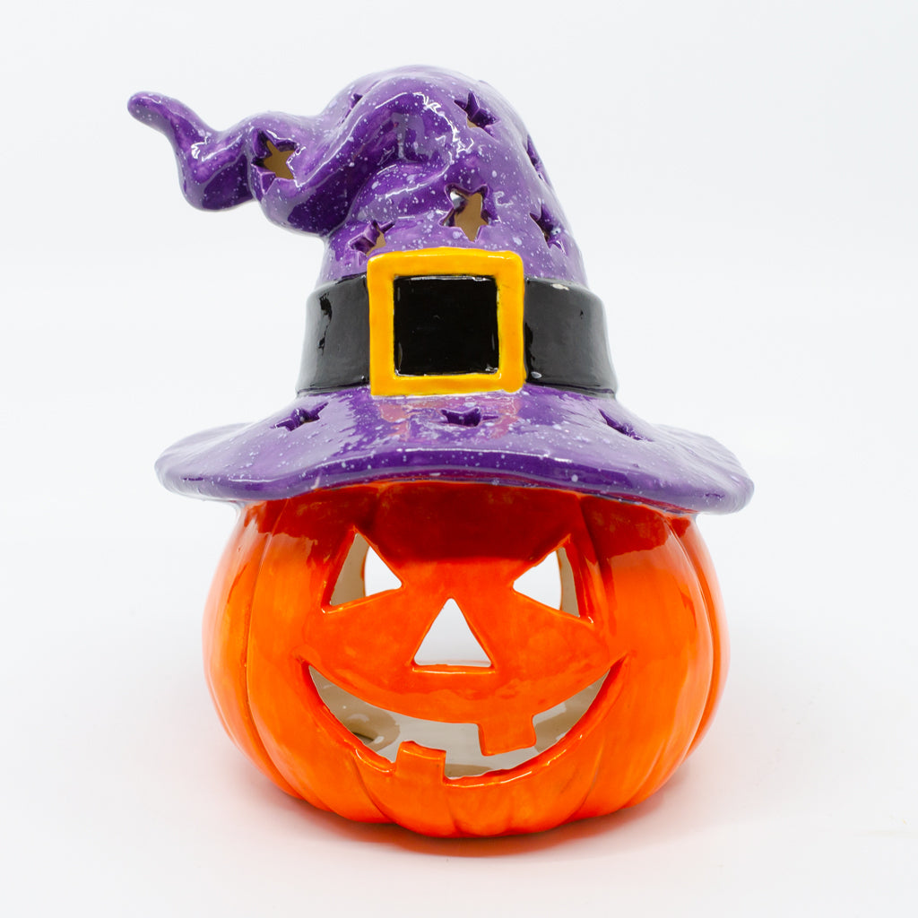 Witch Hat Jack 'O Lantern