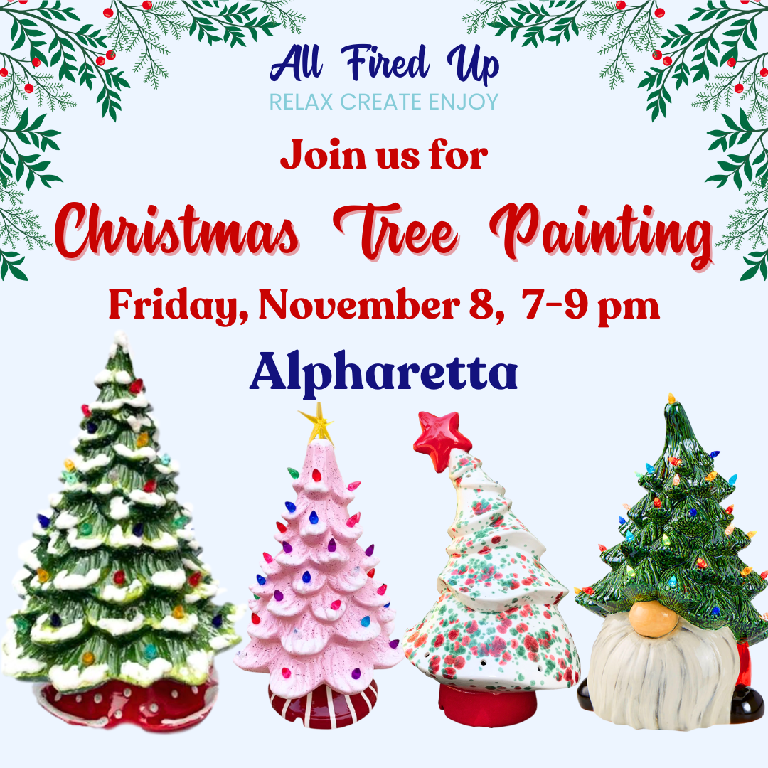 Christmas Tree Painting 11/8 - Alpharetta