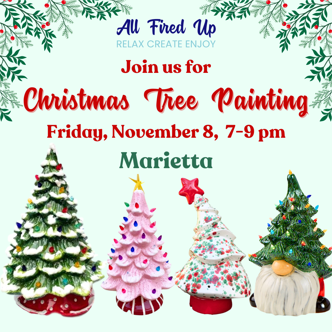 Christmas Tree Painting 11/8 - Marietta